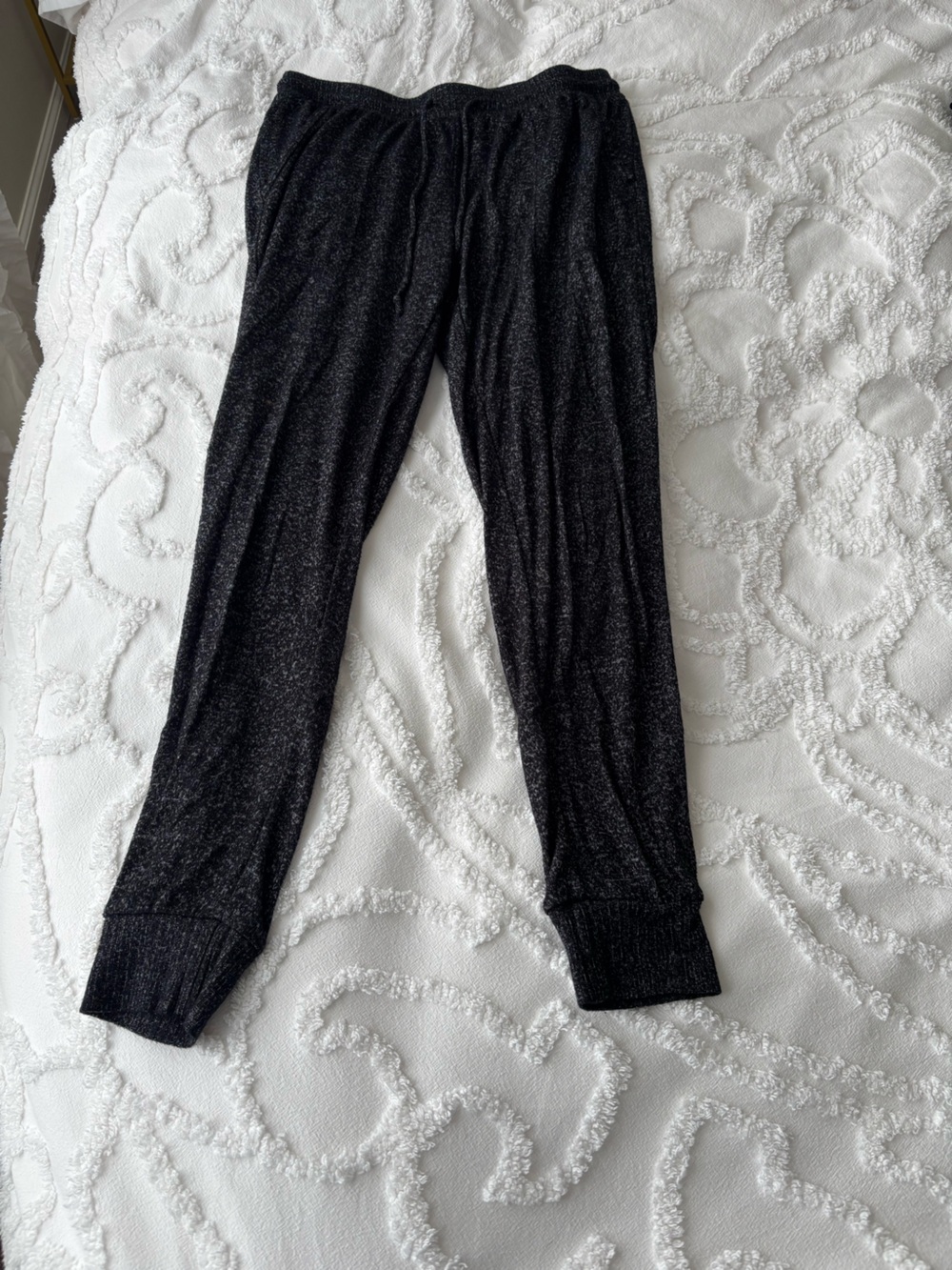 Black Lounge Jogger Pants